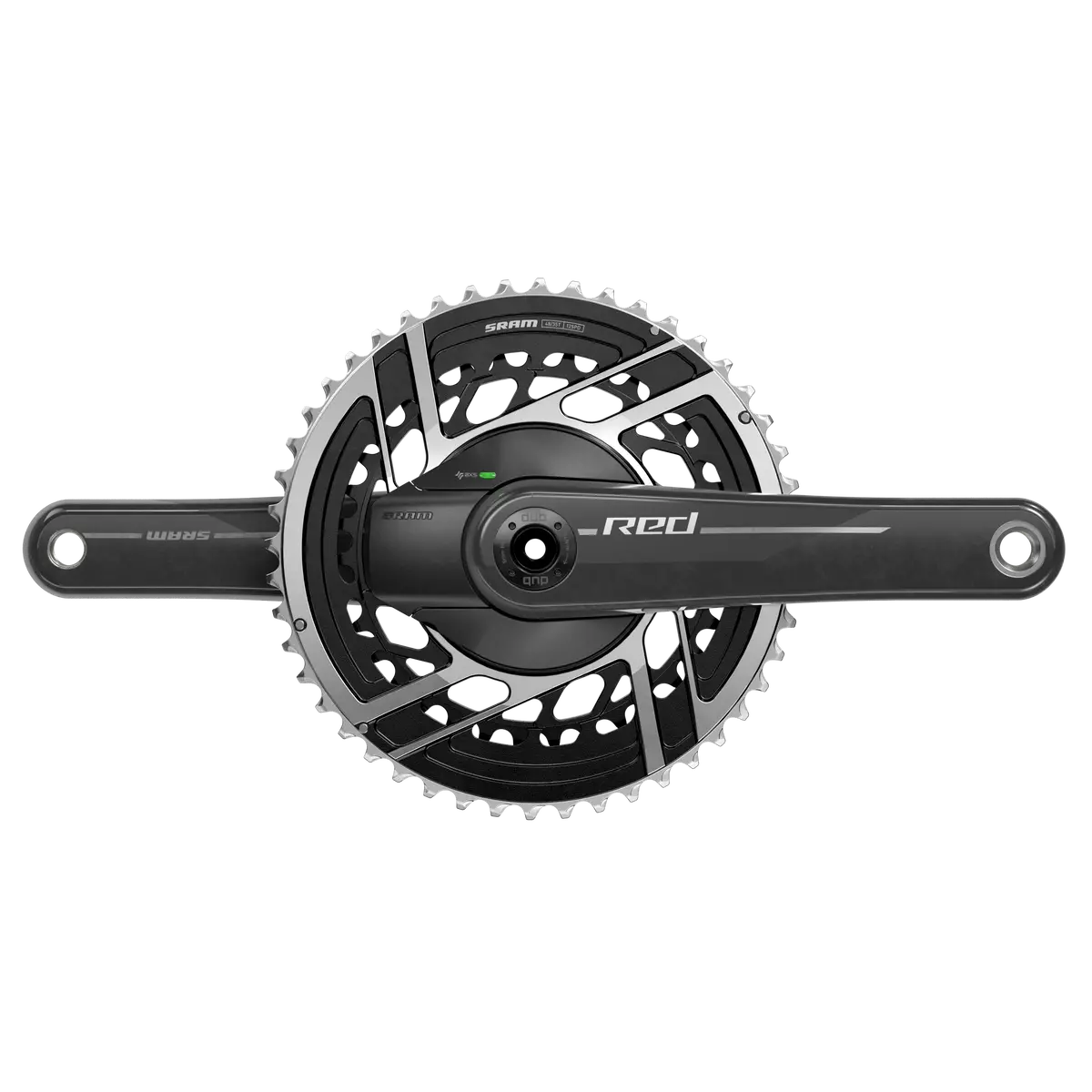 Red E1 2X Power Meter Crankset 1