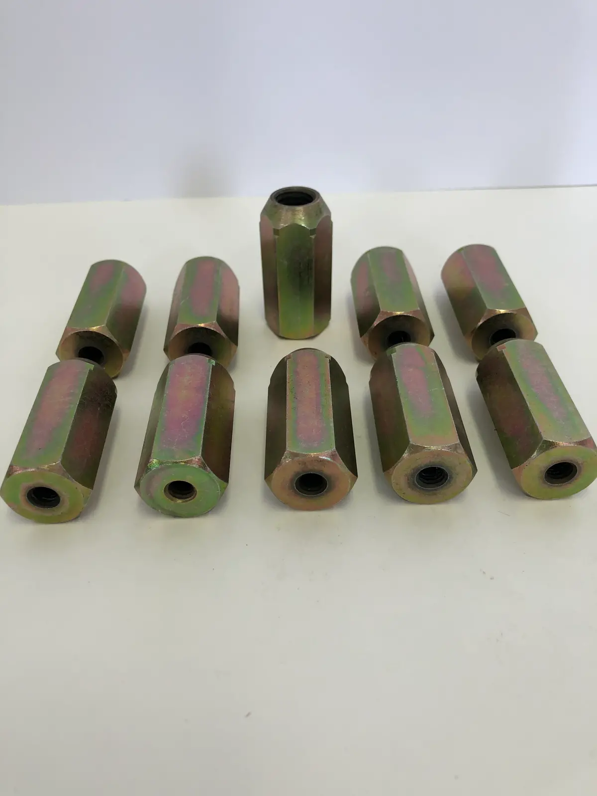 40.976 Lug Nut Kit (10)Pcs. (14Mm X 2.0P) 22Mm Hex; Cone Seat; Ford 1