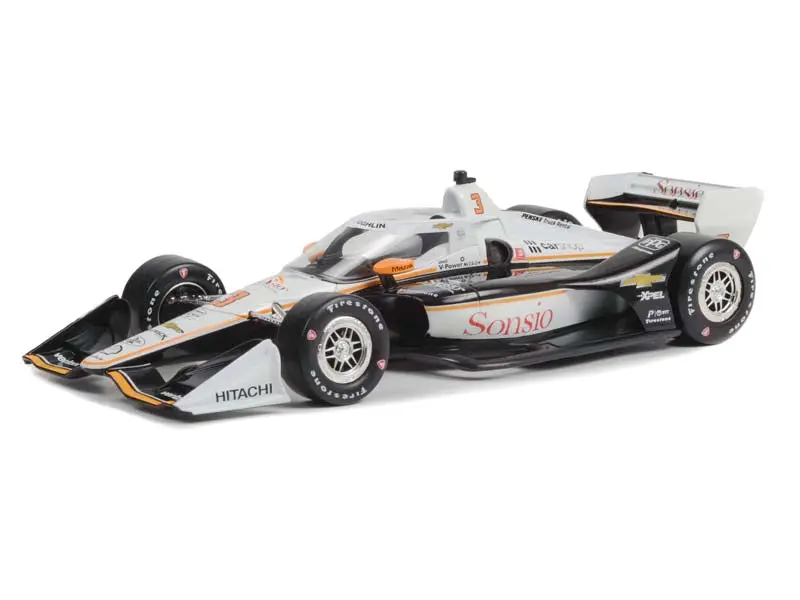 #3 Scott Mclaughlin / Team Penske Sonsio Vehicle Protection (2022 Ntt Indycar Series) Diecast 1:18 Scale Model - Greenlight 11163 1