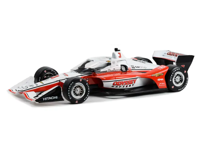 #3 Scott Mclaughlin / Team Penske Honda Indy 200 At Mid-Ohio Second Win (2022 Ntt Indycar Series) Diecast 1:18 Scale Model - Greenlight 11174 1