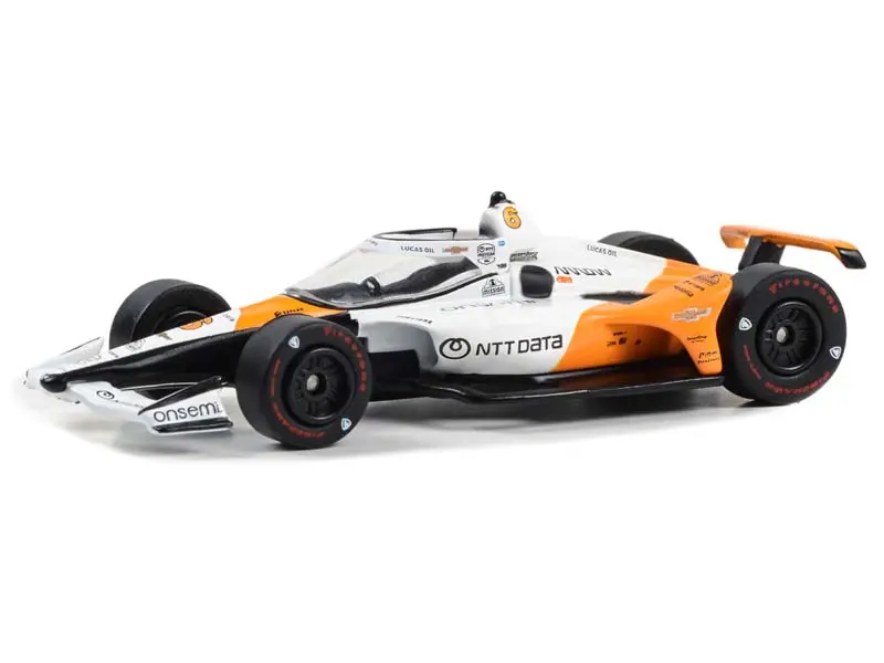 #6 Felix Rosenqvist / Arrow Mclaren Onsemi 60Th Anniversary Triple Crown Accolade (2023 Ntt Indycar Series) Diecast 1:64 Scale Model - Greenlight 11583 1