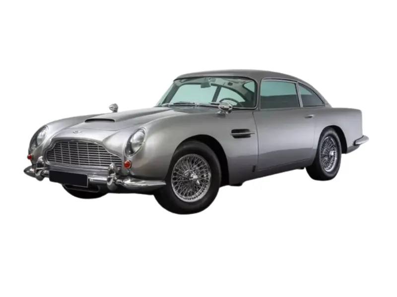 Pre-Order Aston Martin Db5 1963 - Silver Birch Diecast 1:12 Scale Model - Norev 120500 1