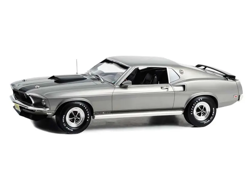 1969 Ford Mustang Boss 429 - John Wick (Bespoke Collection) Diecast 1:12 Scale Model - Greenlight 12104 1
