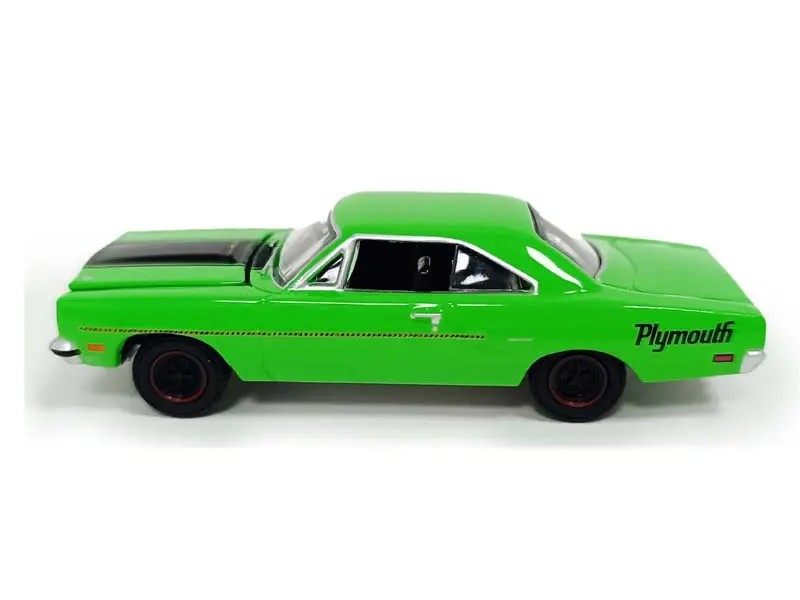 1970 Plymouth Road Runner – Green (Gl Muscle Series 30) Diecast 1:64 Scale Model - Greenlight 13370B 1