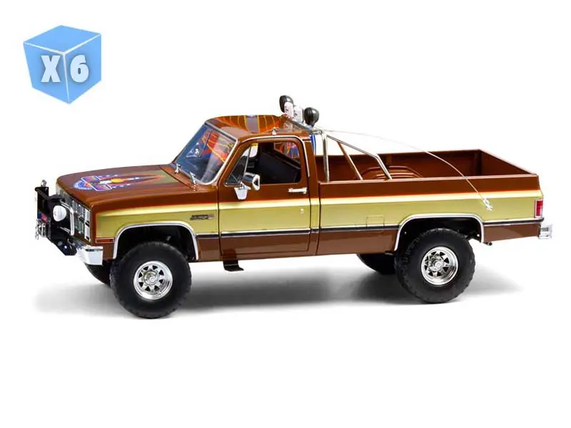 1982 Gmc K-2500 Sierra Grande Wideside (Fall Guy) Diecast 1:18 Scale Model Truck - Greenlight 13560 1