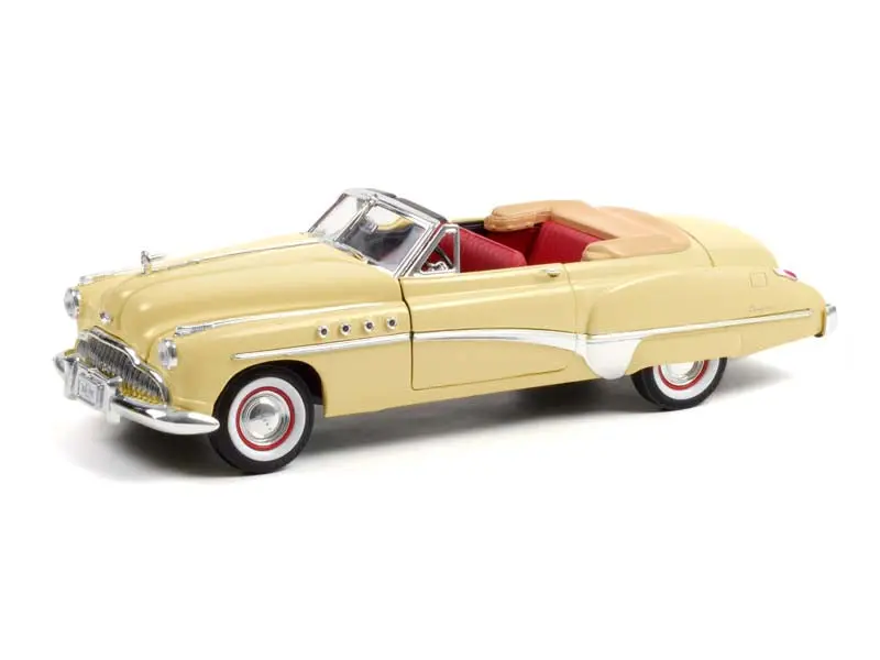Charlie Babbitt's 1949 Buick Roadmaster Convertible (Rain Man) Diecast 1:18 Scale Model - Greenlight 13616 1