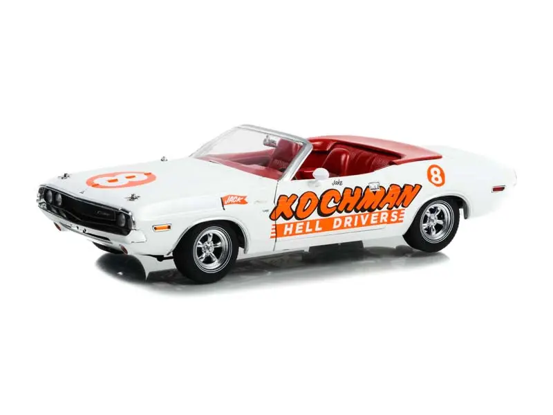 1970 Dodge Challenger Convertible (Kochman Hell Drivers) Diecast 1:18 Scale Model Car - Greenlight 13633 1