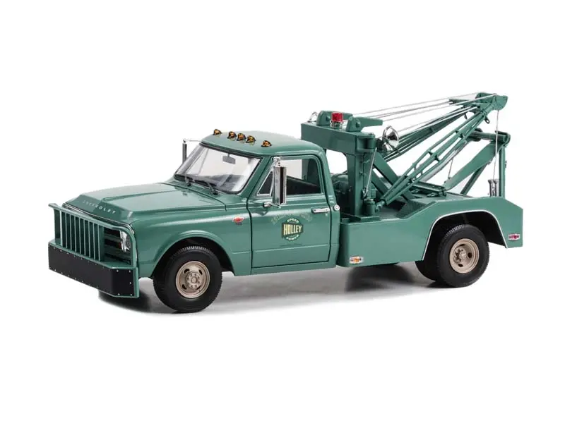 1967 Chevrolet C-30 Dually Wrecker (Holley Speed Shop) Diecast 1:18 Scale Model - Greenlight 13682 1