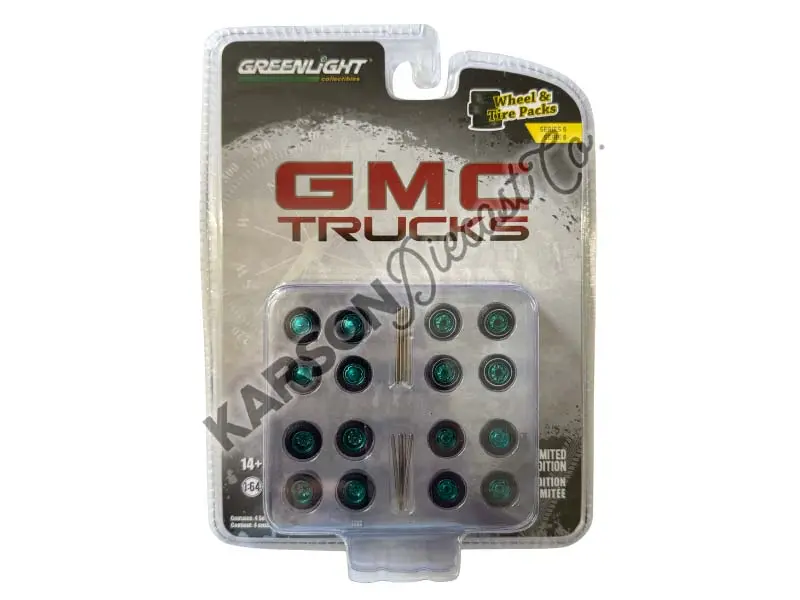 Chase Auto Body Shop - Gmc Trucks (Wheel & Tire Packs Series 6) Diecast 1:64 Scale Model - Greenlight 16110A 1