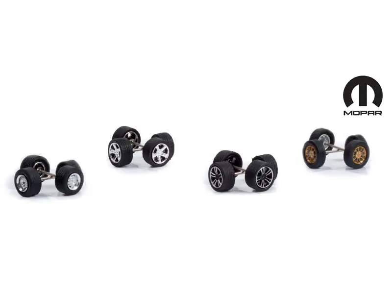 Auto Body Shop - Mopar (Wheel & Tire Packs) Series 6 Diecast 1:64 Scale Model - Greenlight 16110C 1
