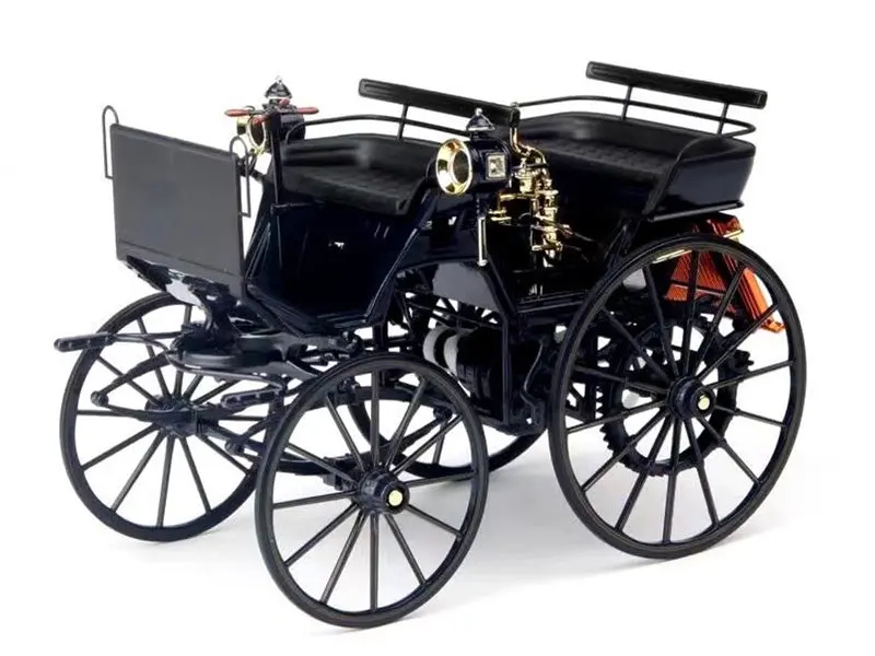 1886 Daimler Motorkutsche - Dark Blue Diecast 1:18 Scale Model - Norev 183700 1