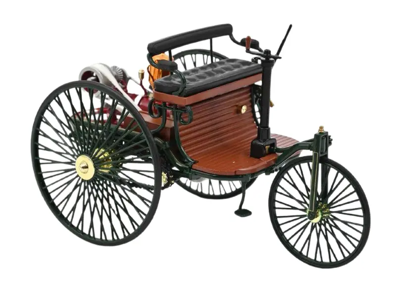 1886 Benz Patent-Motorwagen - Green Diecast 1:18 Scale Model - Norev 183701 1