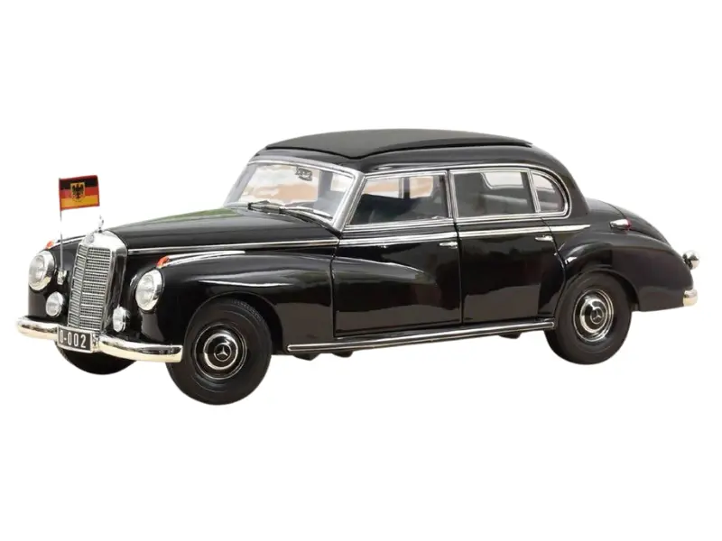 1955 Mercedes-Benz 300 Konrad Adenauer Diecast 1:18 Scale Model - Norev 183707 1