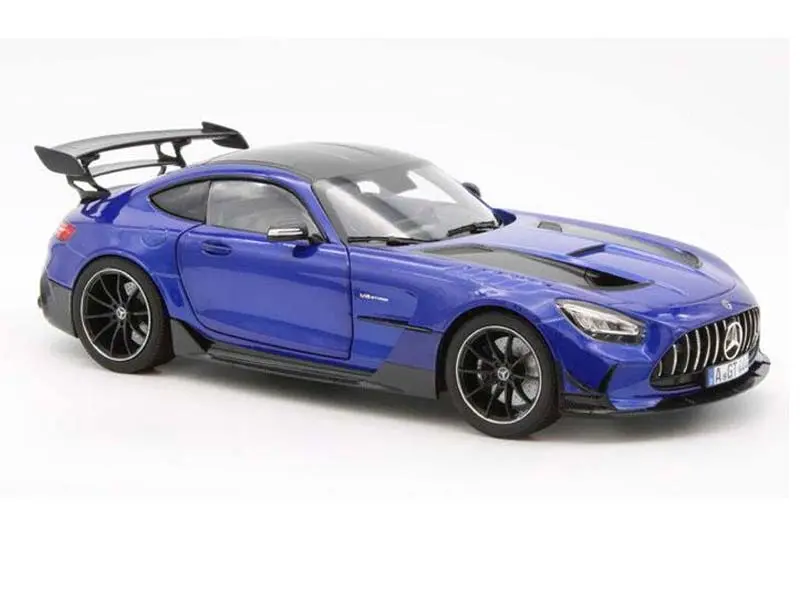 2021 Mercedes-Amg Gt Black Series - Blue Metallic Diecast 1:18 Scale Model - Norev 183908 1