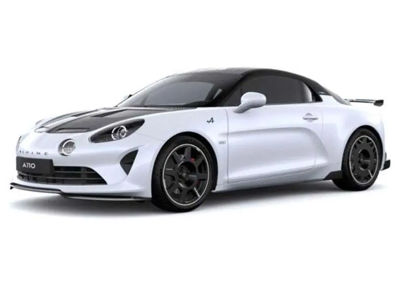 2024 Alpine A110 R Iridescent White Diecast 1:18 Scale Model - Norev 185433 1