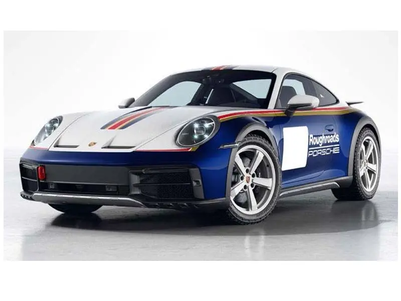 2023 Porsche 911 Dakar Roughroads Diecast 1:18 Scale Model - Norev 187240 1