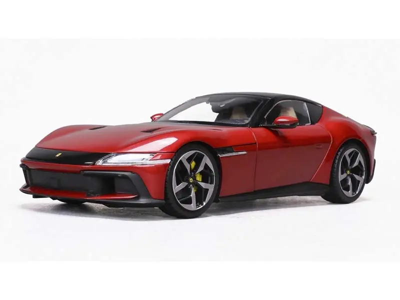 Pre-Order 2024 Ferrari 12Cilindri Rosso Imola Red Metallic Diecast 1:18 Scale Model - Polistil 18Fe02011 1