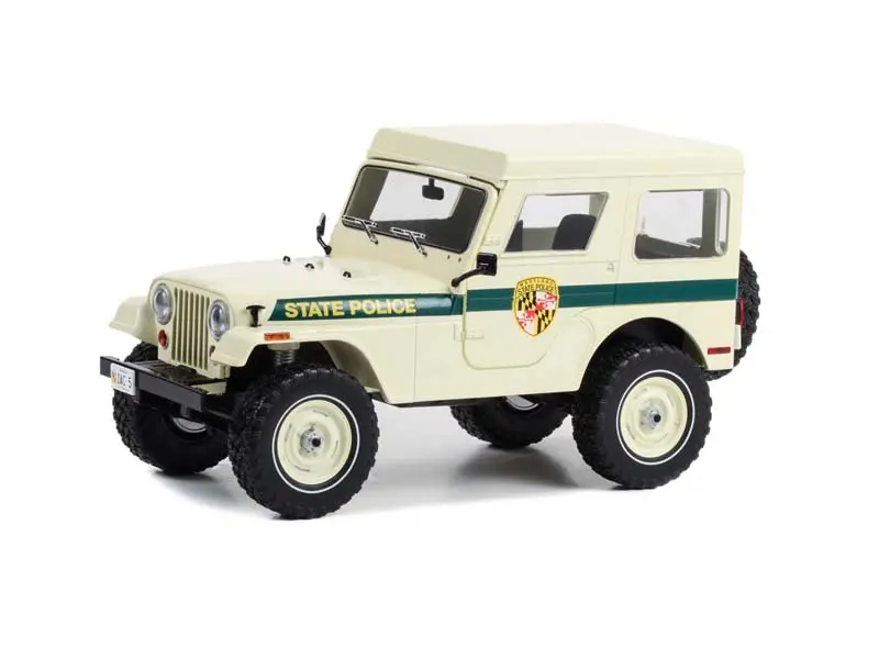1983 Jeep Cj-5 Hardtop - Maryland State Police (Artisan Collection) Diecast 1:18 Scale Model - Greenlight 19124 1