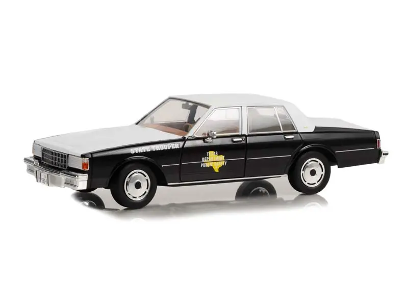 1987 Chevrolet Caprice - Texas Department Of Public Safety (Artisan Collection) Diecast 1:18 Scale Model - Greenlight 19127 1