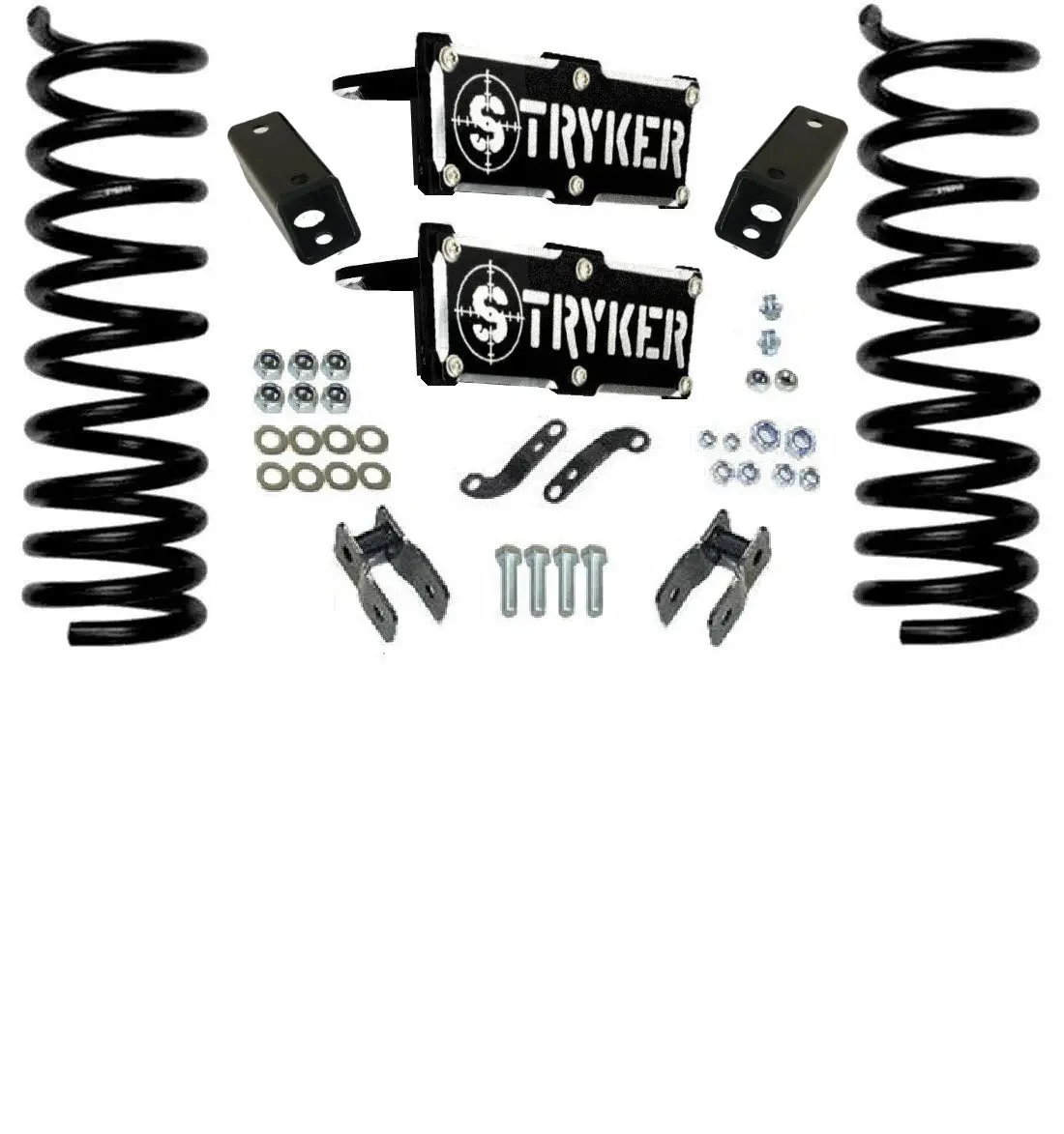 2.5" F450 F550 Coil Spring Leveling Kit Ford 2017 To 2026 Super Duty 1