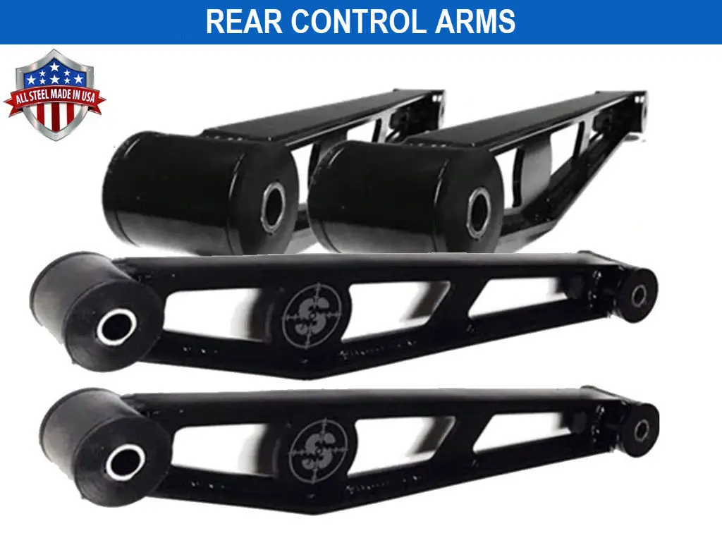 2014 - 2026 Dodge Ram 2500 Fabricated Rear Control Arms 0" To 6" & 7" To 10" Lift 1