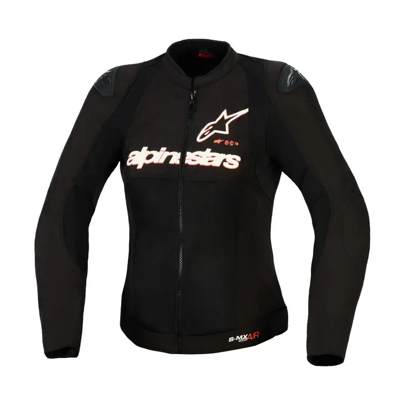 Alpinestars Womens Stella Smx Air Jacket - Black White Red-Fluro 1