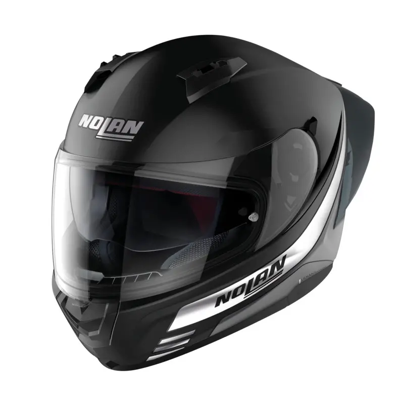 Nolan N60-6 Sport Outset Helmet - Flat Black/White 1