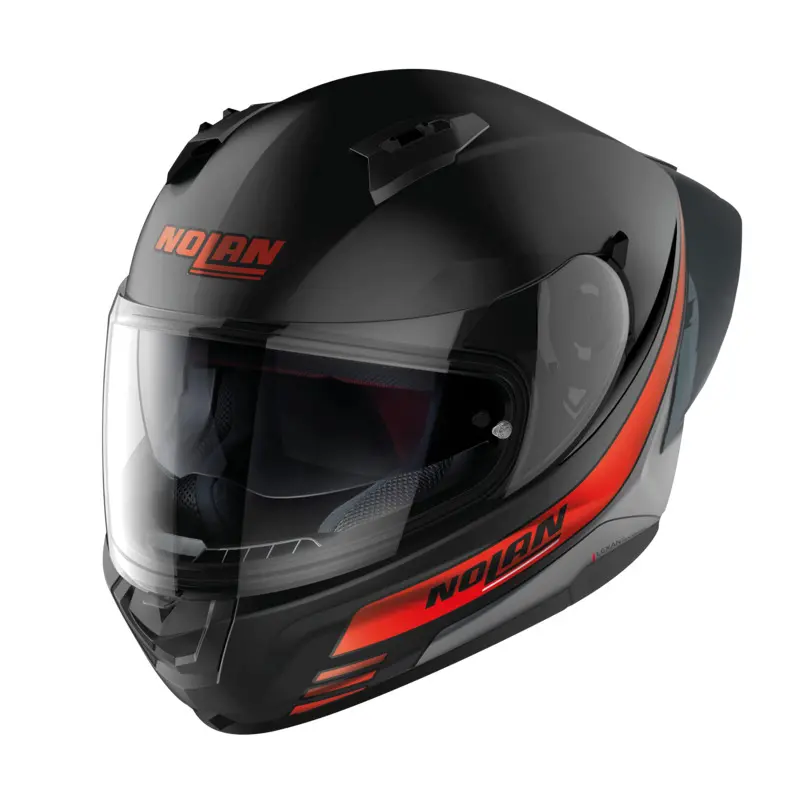 Nolan N60-6 Sport Outset Helmet - Flat Black/Red 1
