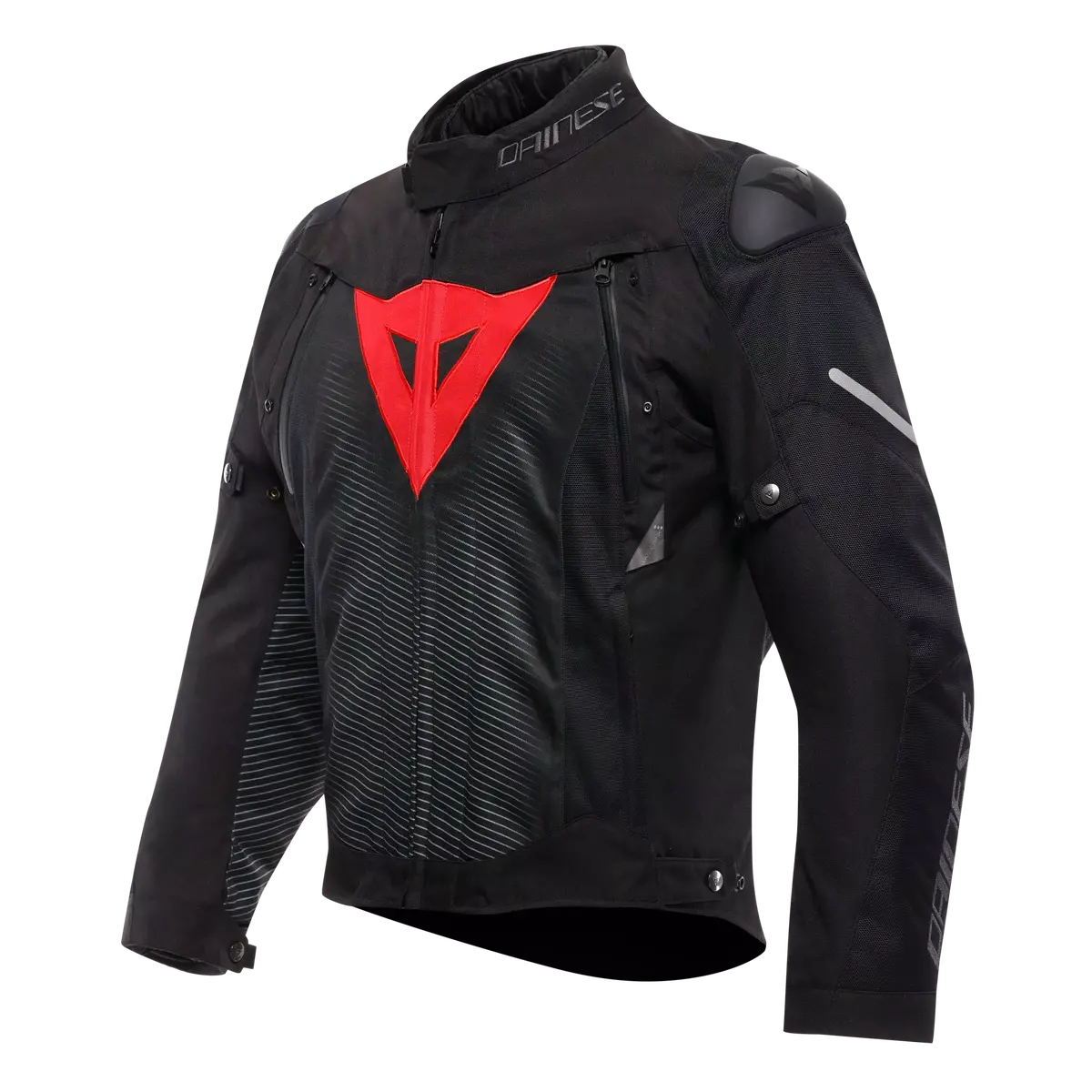 Dainese Super Sprint D-Dry Jacket - Black/Red-Lava 1