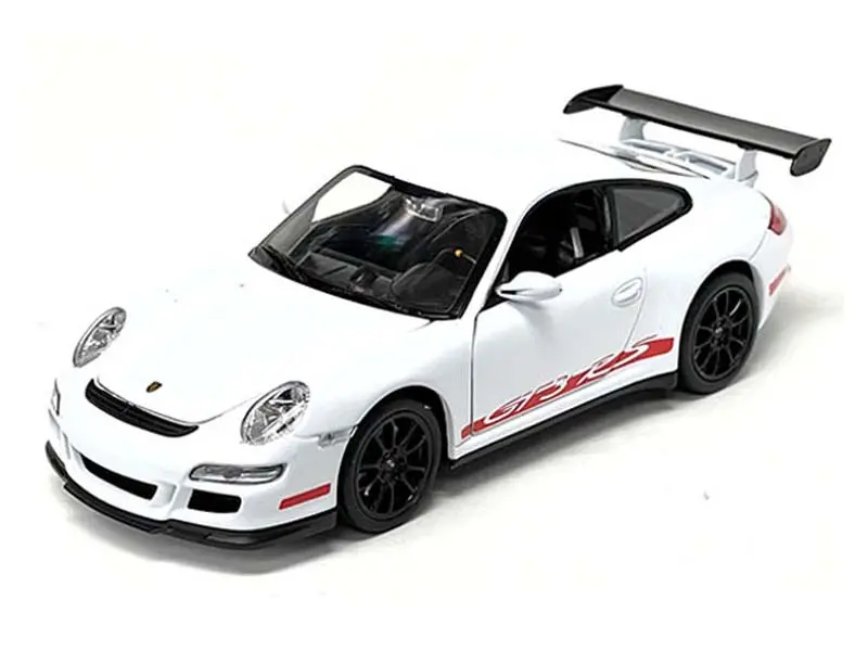 Porsche 911 (997) Gt3 Rs - White (Nex Models) Diecast 1:24 Scale Model Car - Welly 22495Wh 1