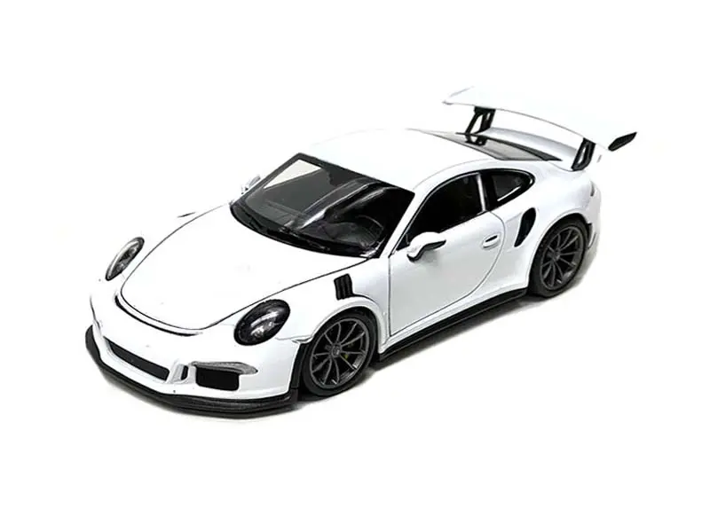 2016 Porsche 911 Gt3 Rs - White (Nex) Diecast 1:24 Scale Model Car - Welly 24080Wh 1