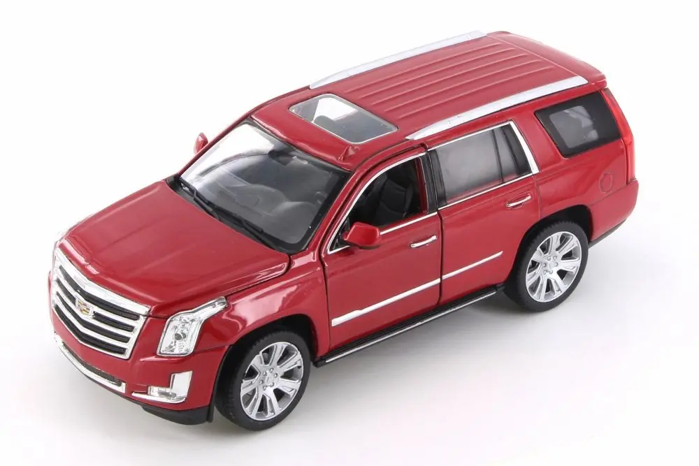2017 Cadillac Escalade W/ Sunroof - Red (Nex) Diecast 1:27 Scale Model - Welly 24084Rd 1