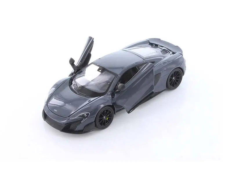 Mclaren 675Lt Coupe Gray (Nex) Diecast 1:24 Scale Model Car - Welly 24089Gry 1