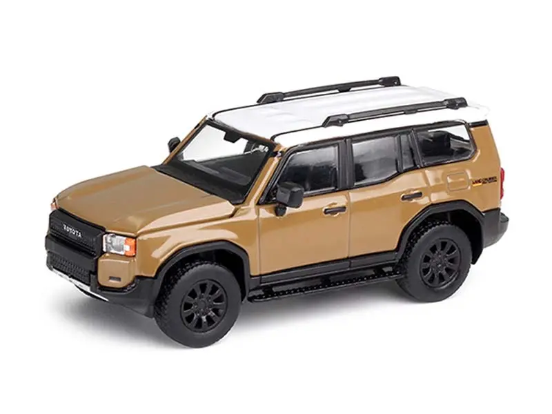 Pre-Order Toyota Land Cruiser 250 – Trail Dust Sand Diecast 1:64 Scale Model - Trends Hobby 241079-A 1