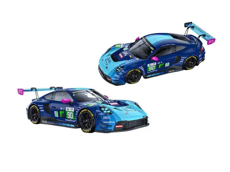 Pre-Order Porsche 911 Gt3 R Le Man 24H 2025 #90 Chip Hart Racing Diecast 1:64 Scale Model - Trends Hobby 241084-I 1