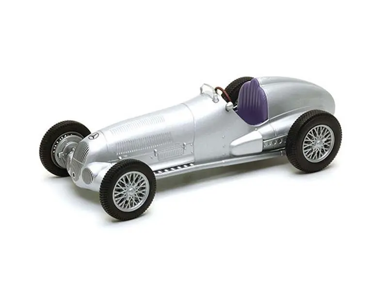 1937 Mercedes-Benz W125 - Silver (Nex) Diecast 1:24 Scale Model Car - Welly 24109Sil 1