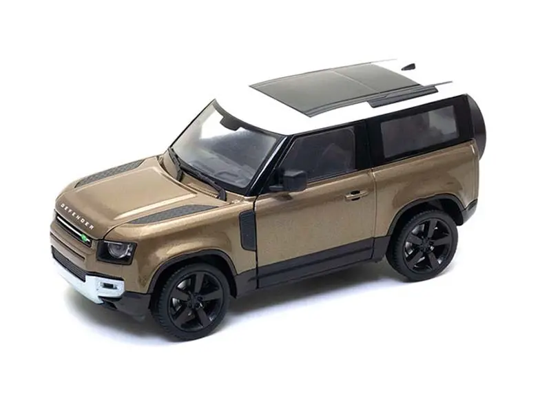 2020 Land Rover Defender - Metallic Brown (Nex) Diecast 1:26 Scale Model - Welly 24110Brn 1