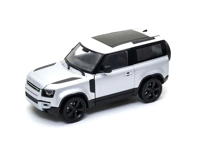 2020 Land Rover Defender - Silver (Nex) Diecast 1:26 Scale Model - Welly 24110Sil 1
