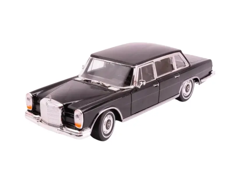 1963 Mercedes-Benz 600 – Black (Nex) Diecast 1:24 Scale Model - Welly 24121Bk 1