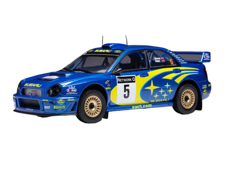 2001 Subaru Impreza S7 Wrc #5 R.Burns - R.Reid Rally Of Great Britain 2001 Diecast 1:24 Scale Model - Ixo America 24Ral026a22 1