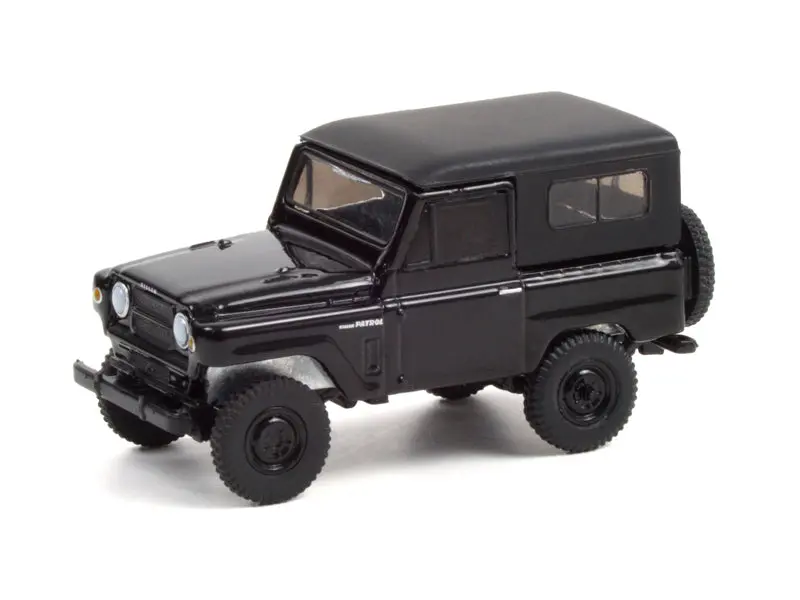 1970 Nissan Patrol - (Black Bandit) Series 25 Diecast 1:64 Model Car - Greenlight 28070B 1