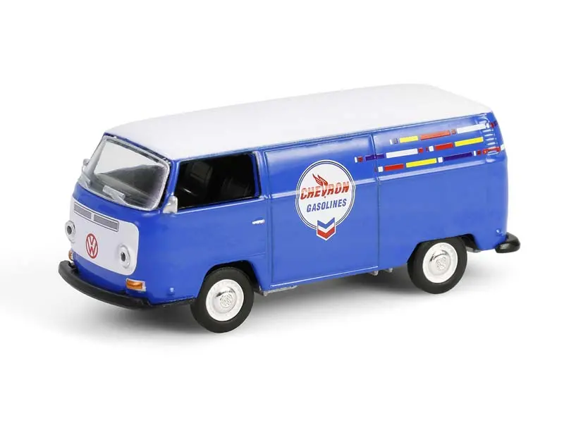 1968 Volkswagen Type 2 Panel Van - Chevron (Anniversary Collection Series 17) Diecast 1:64 Scale Model - Greenlight 28160B 1