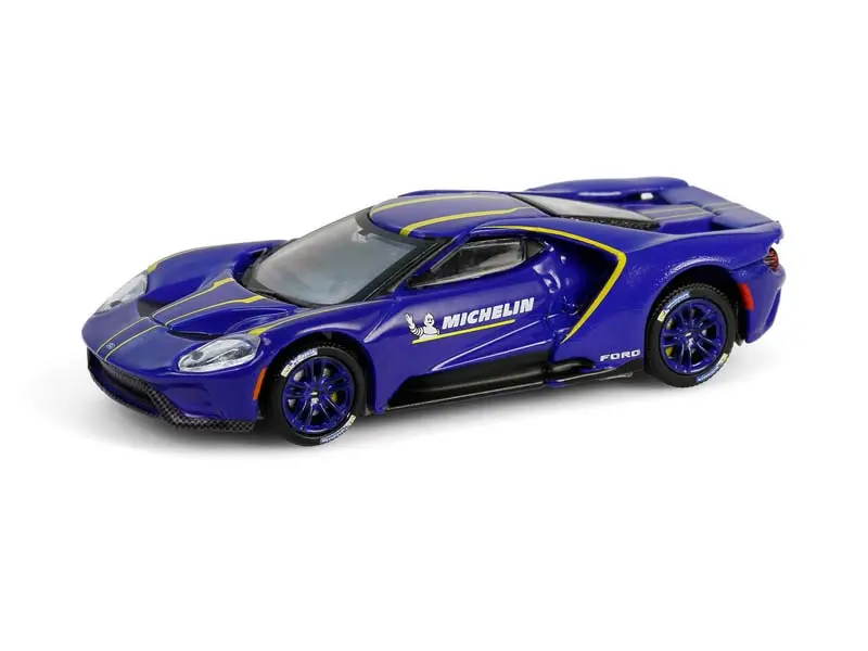 2021 Ford Gt - Michelin 135Th Anniversary (Anniversary Collection Series 17) Diecast 1:64 Scale Model - Greenlight 28160F 1