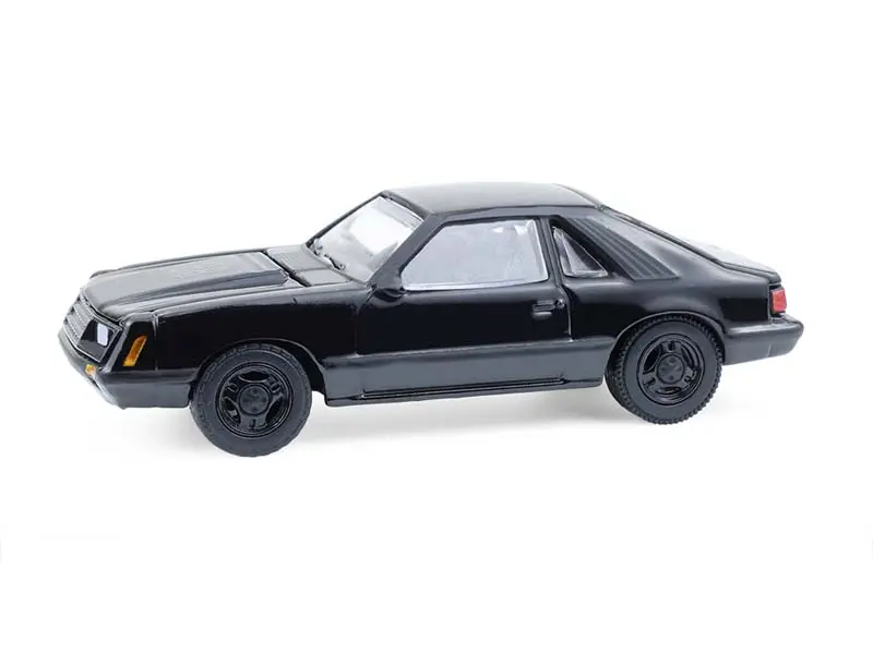 1979 Ford Mustang Fastback (Black Bandit Series 30) Diecast 1:64 Scale Model - Greenlight 28170F 1