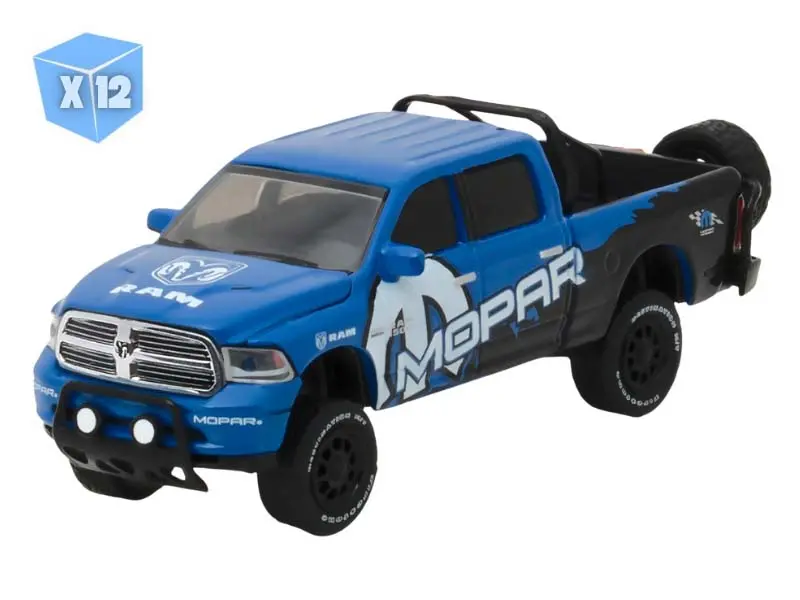 12 Pack 2017 Ram 1500 Mopar Off-Road Edition Diecast 1:64 Scale Model - Greenlight 29887 1