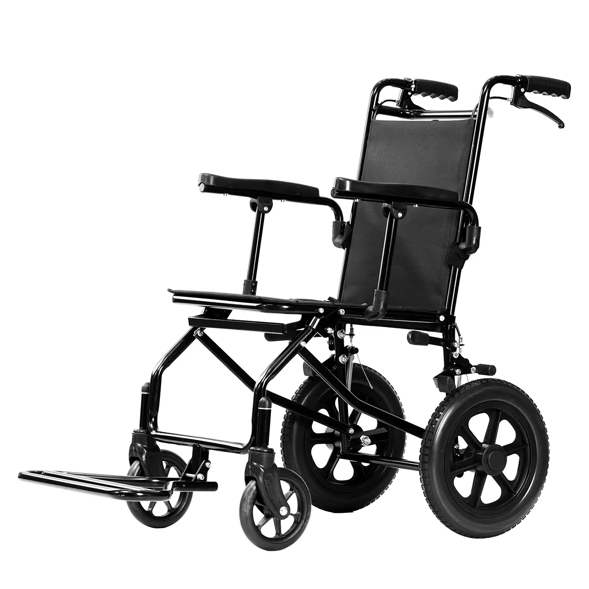 Rubicon Gx01 - Ultimate Super Lightweight Manual Wheelchair For Easy Transport & Travel: Durable, Foldable & Portable | Easy Ride W/ Large Rear Wheels 1