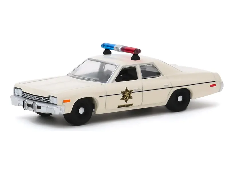 1975 Dodge Monaco - Hazzard County Sheriff Diecast 1:64 Scale Model - Greenlight 30140 1