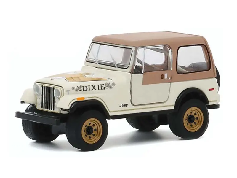 1979 Jeep Cj-7 Golden Eagle - Dixie Diecast 1:64 Scale Model - Greenlight 30175 1