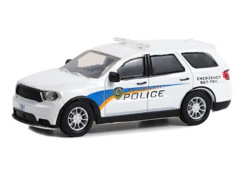 2017 Dodge Durango - Kennedy Space Center Security Police Traffic Enforcement Diecast 1:64 Scale Model - Greenlight 30285 1