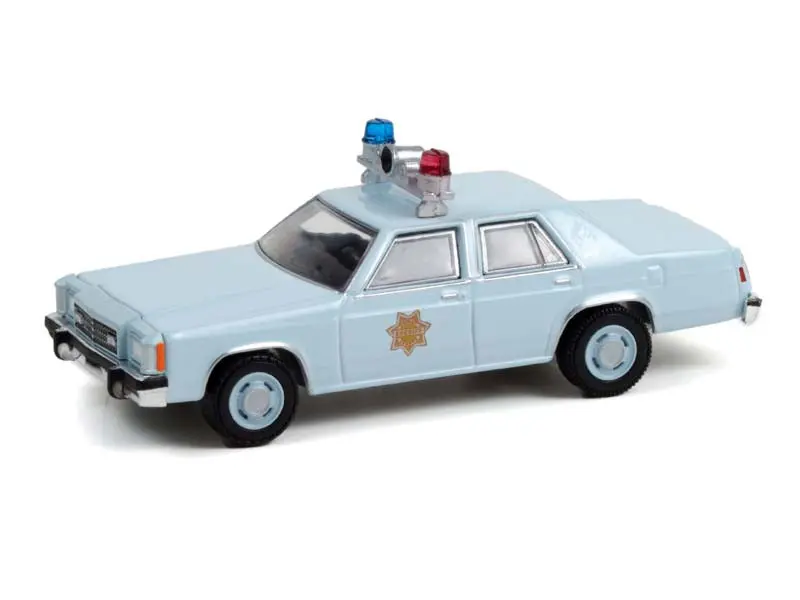 1982 Ford Ltd-S - County Sheriff Diecast 1:64 Scale Model - Greenlight 30304 1